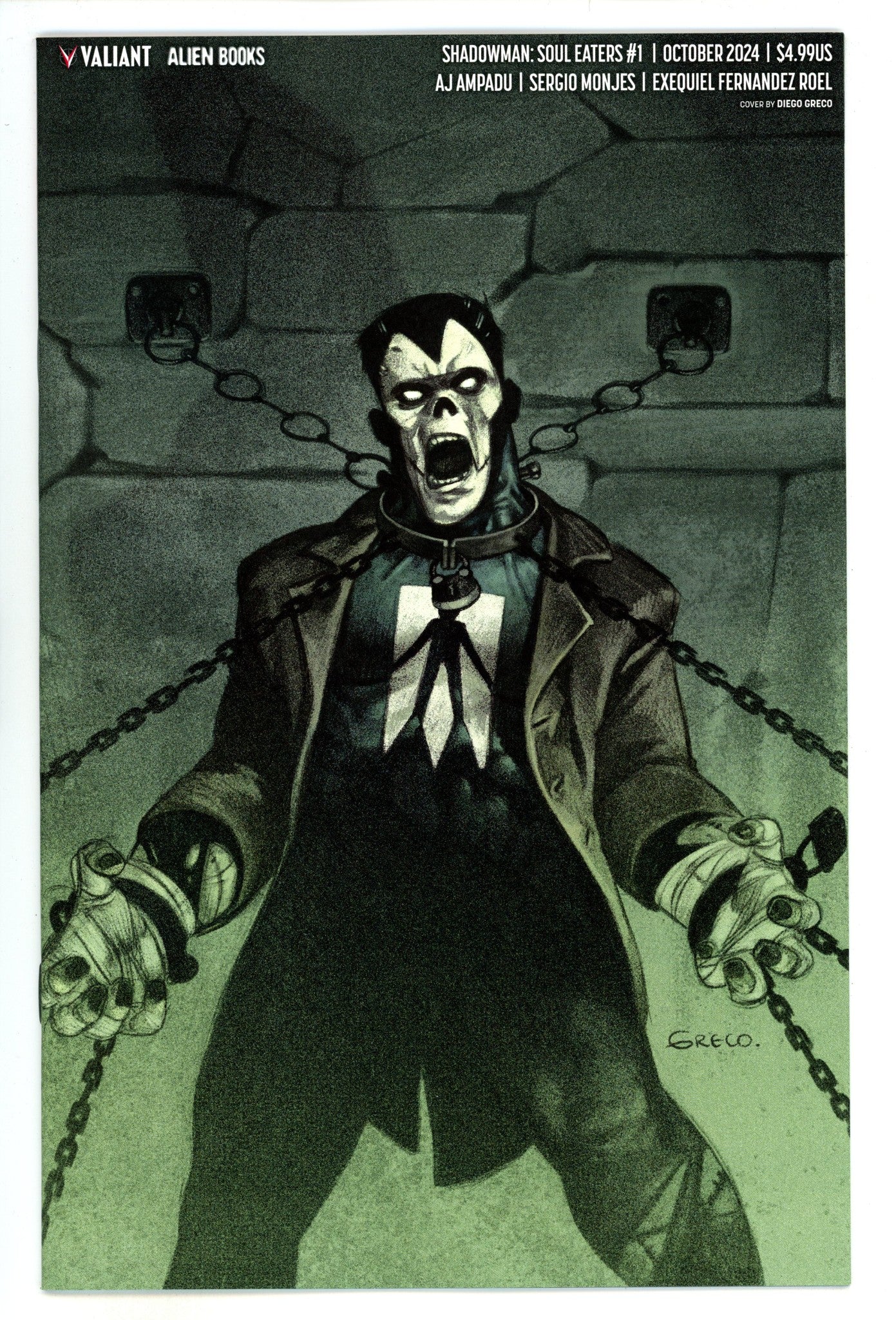 Shadowman Soul Eaters 1 Greco Virgin Variant (2024)