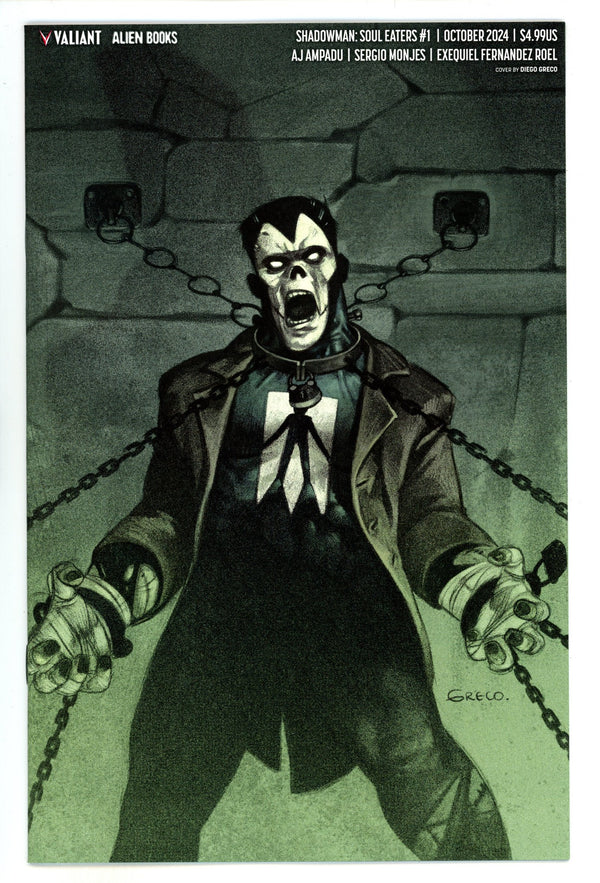 Shadowman Soul Eaters 1 Greco Virgin Variant (2024)