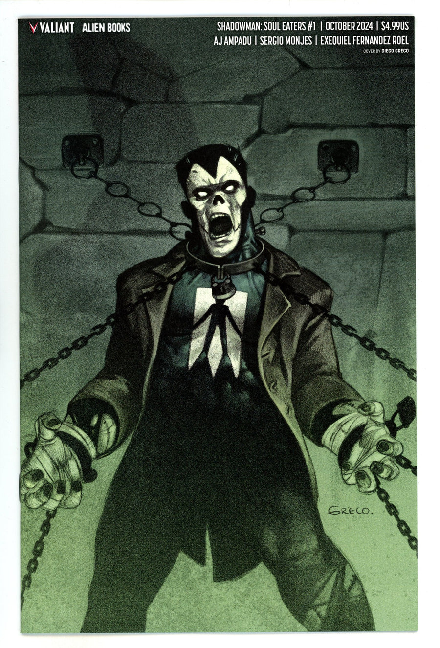 Shadowman Soul Eaters 1 Greco Virgin Variant (2024)