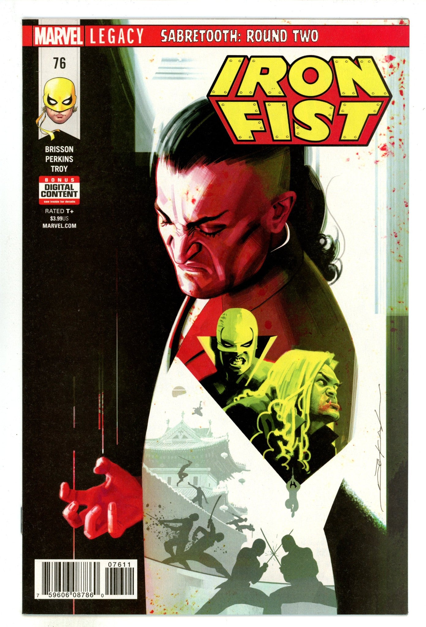 Iron Fist Vol 5 76 High Grade (2018) 