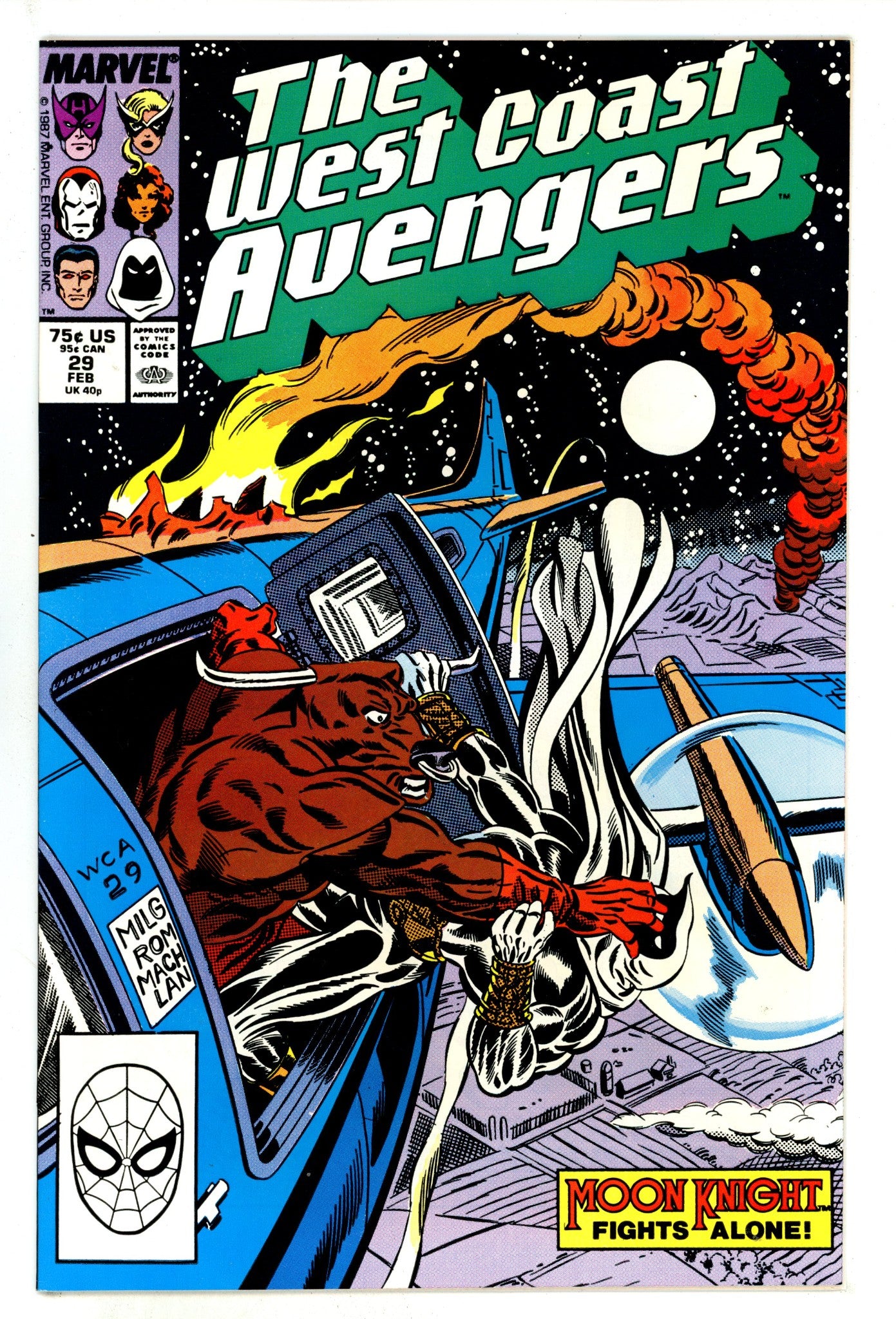 West Coast Avengers Vol 2 29 High Grade (1988) 