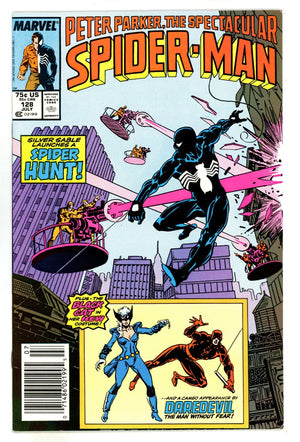 The Spectacular Spider-Man Vol 1 128  Mid Grade   (1987)   Newsstand