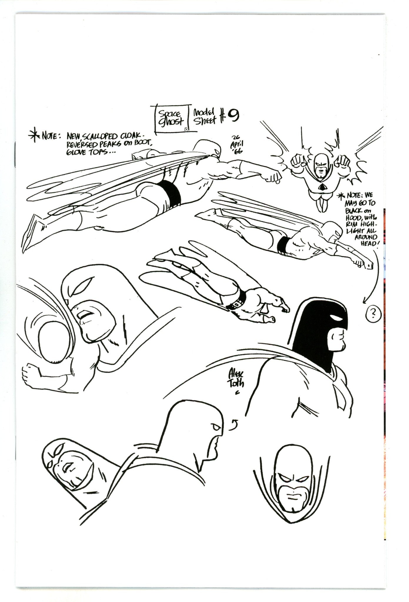 Space Ghost 6 Toth Design Virgin Incentive Variant (2024)