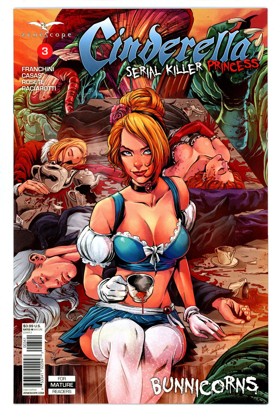 Cinderella Serial Killer Princess 3 High Grade (2017) Otero Variant 