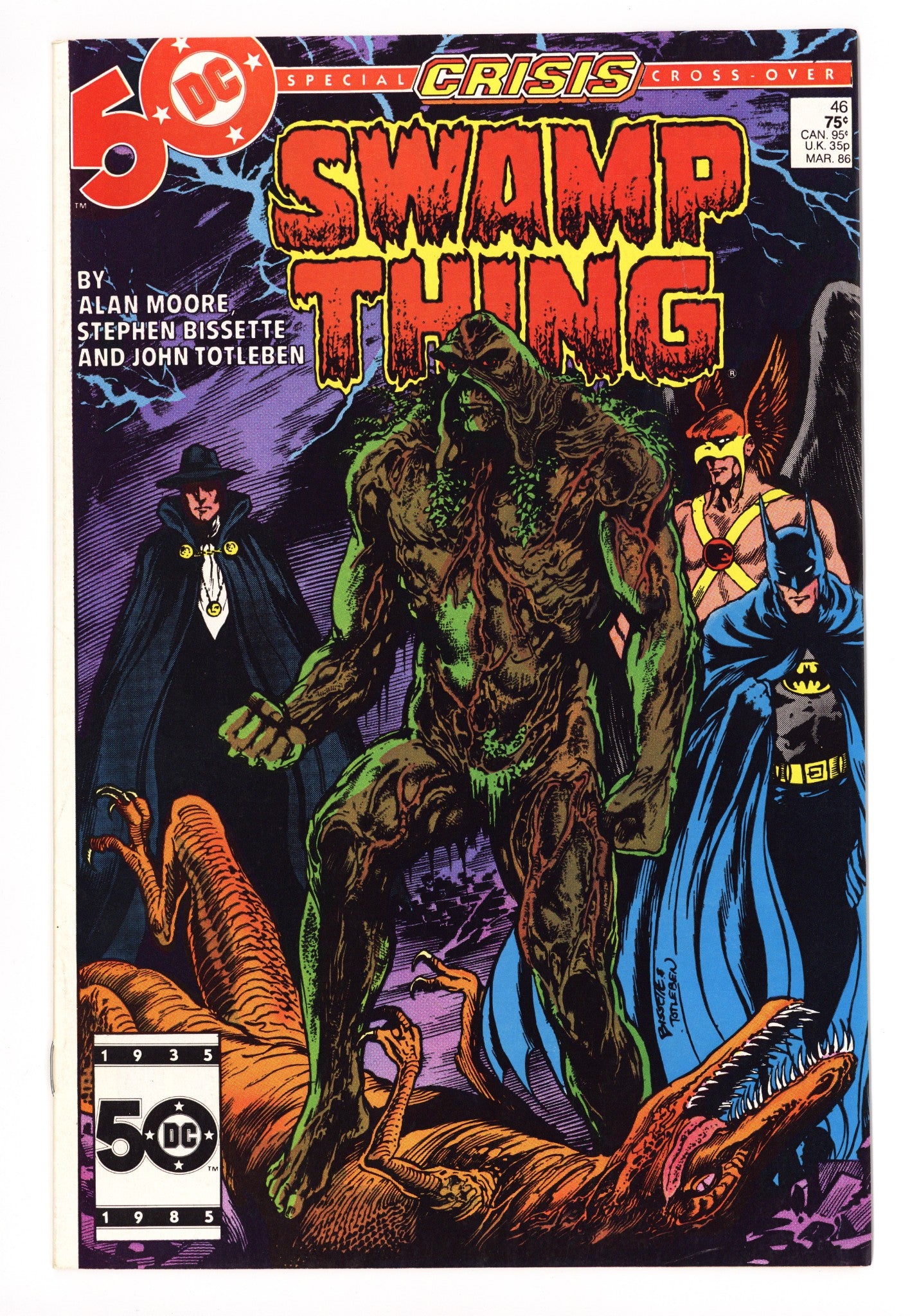 Swamp Thing Vol 2 46 Mid Grade (1986) 