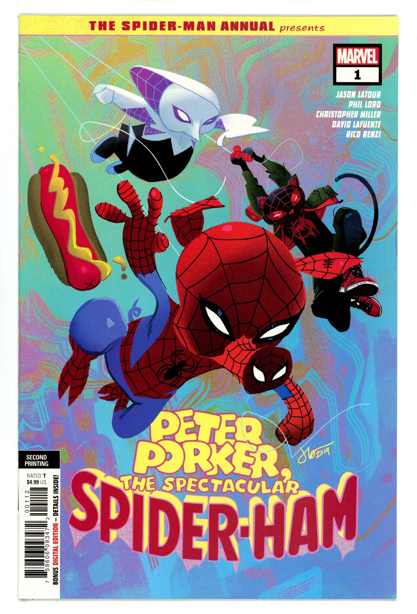 Spider-Man Annual 1 NM- (9.2) (2019) 2nd Print 