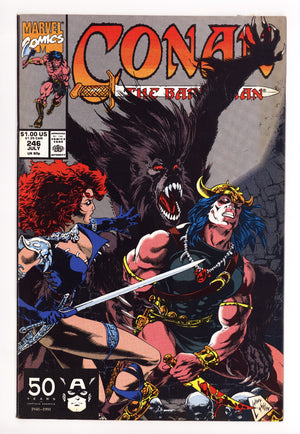 Conan the Barbarian Vol 1 246 Mid Grade (1991)