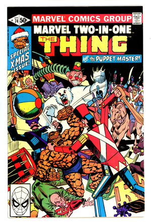Marvel Two-in-One Vol 1 74 High Grade (1981)
