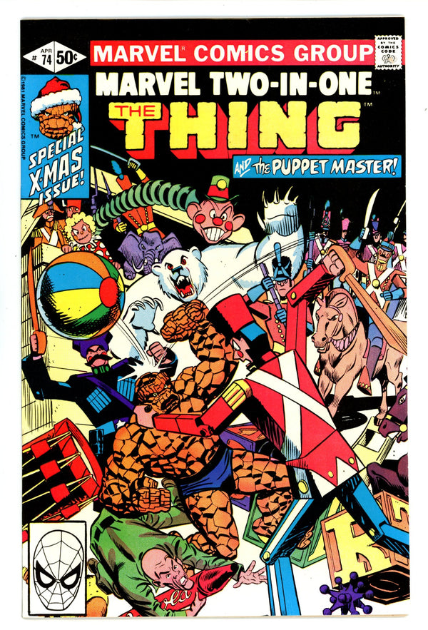 Marvel Two-in-One Vol 1 74 High Grade (1981)