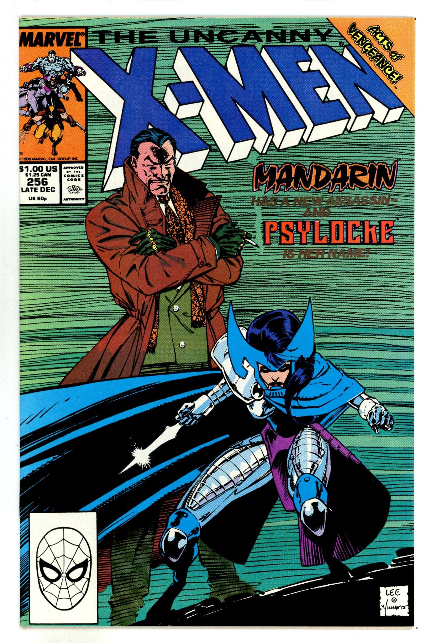 The Uncanny X-Men Vol 1 256 VF (8.0) (1989) 