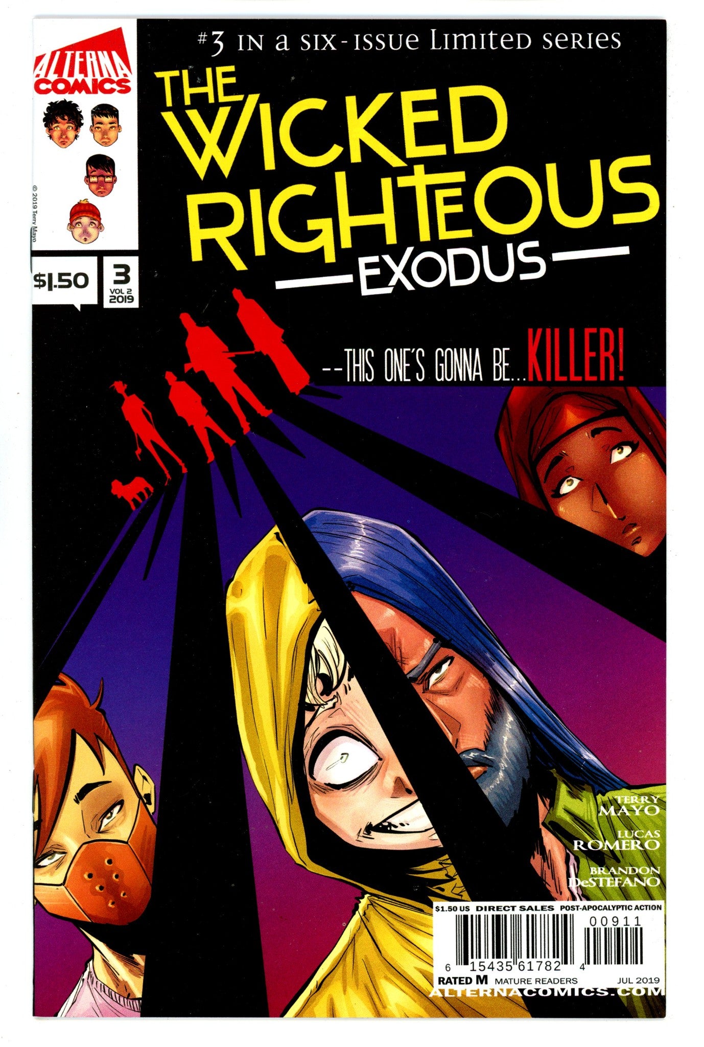 The Wicked Righteous: Exodus 3 High Grade (2019) 