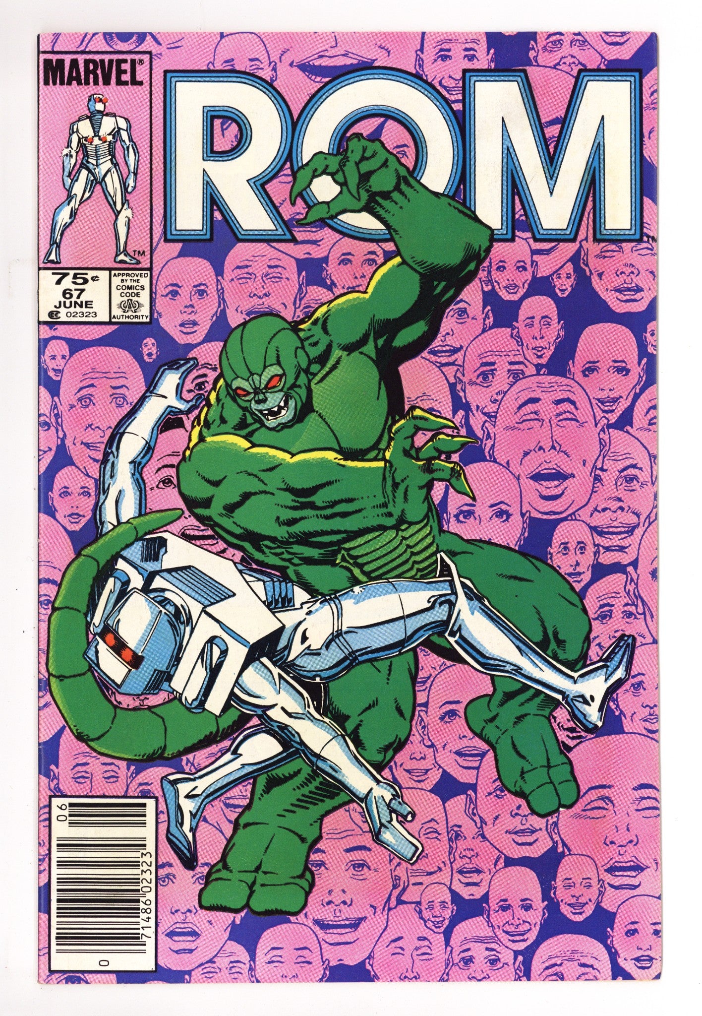 Rom Vol 1 67 Mid Grade (1985) Canadian Price Variant 