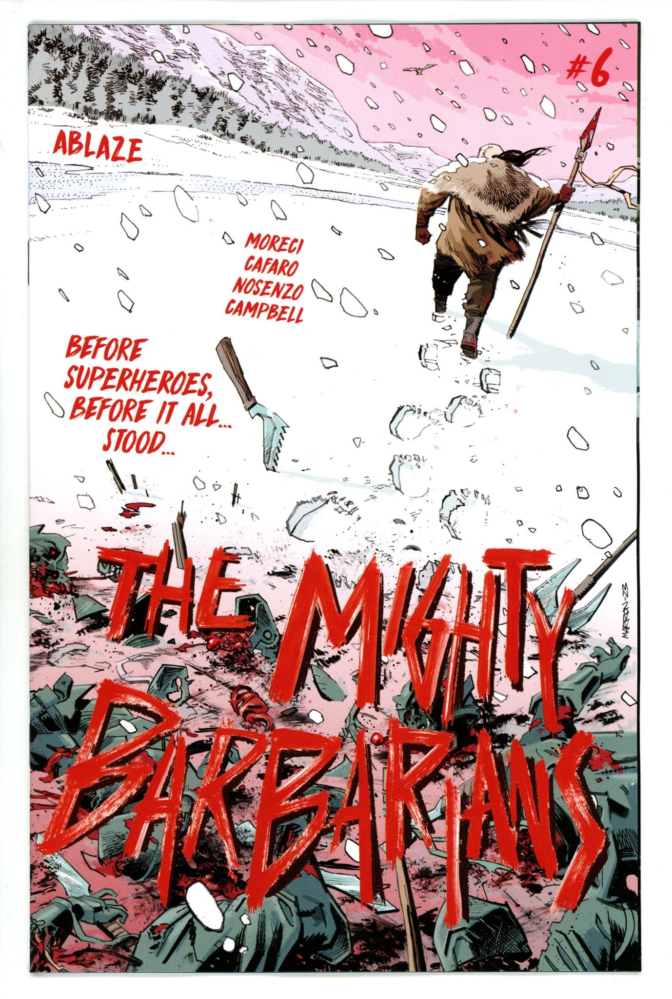 Mighty Barbarians 6 Marron Variant (2023)