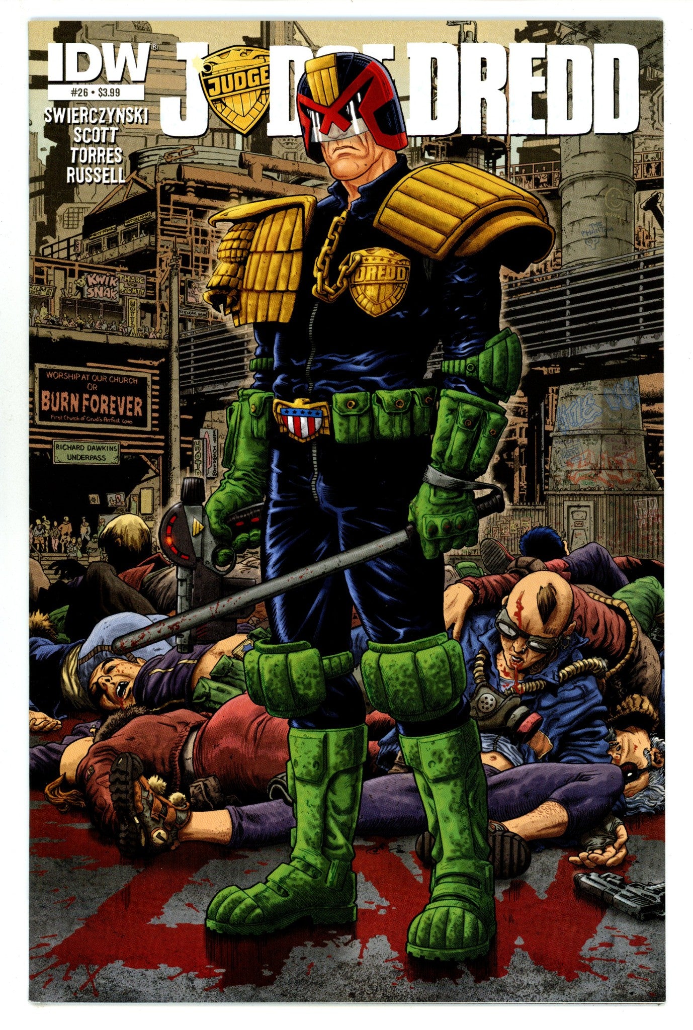 Judge Dredd Vol 4 26 High Grade (2014) 