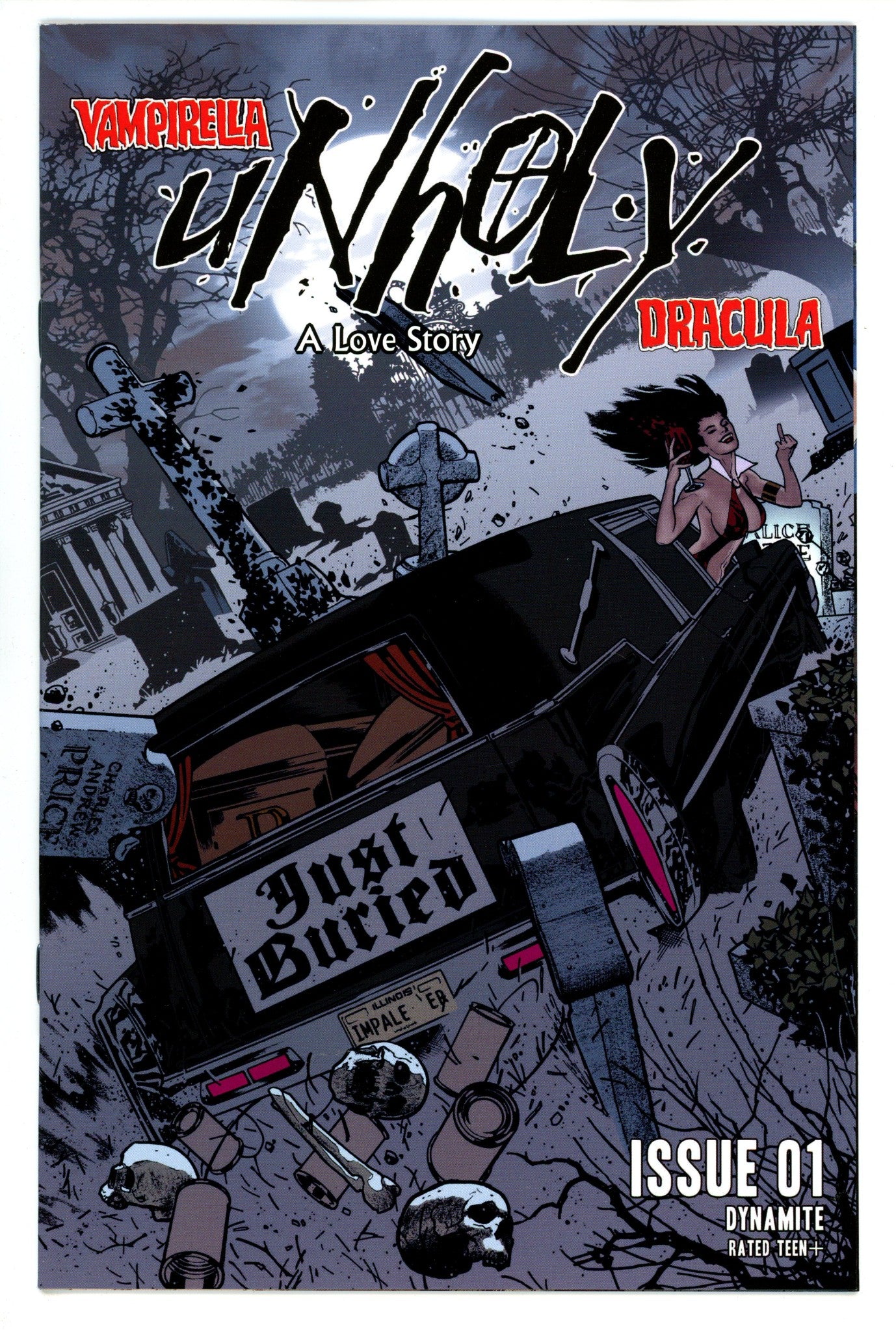 Vampirella Dracula Unholy 1 High Grade (2021) Variant 