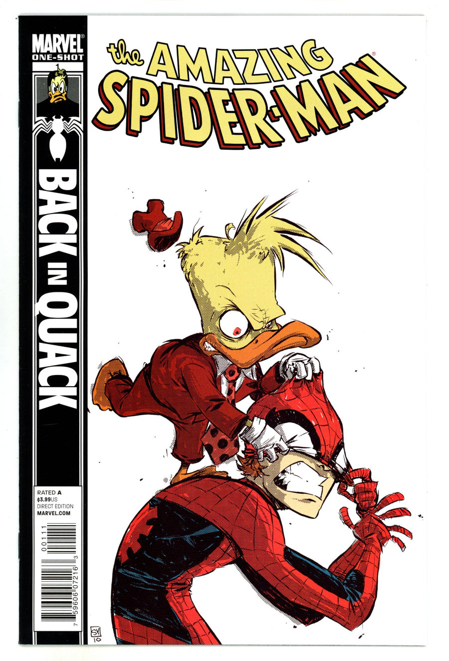 Spider-Man: Back in Quack  1  NM- (9.2)  (2010)  