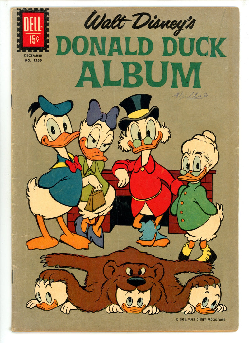 Four Color Vol 2 1239 VG (4.0) Art Back Cover (1961) 