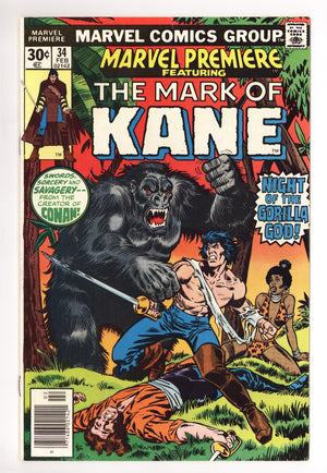 Marvel Premiere 34 Mid Grade (1977)