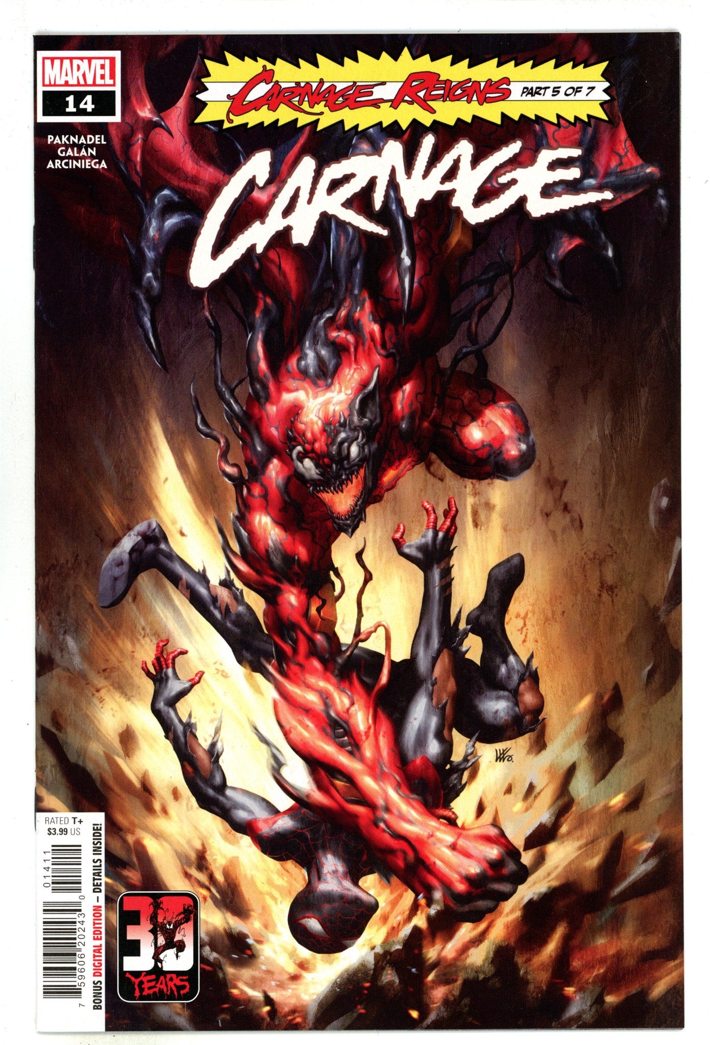 Carnage Vol 3 14 High Grade (2023) 