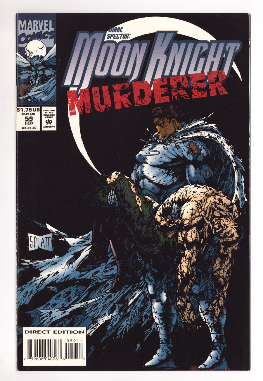Marc Spector: Moon Knight 59 VF (8.0) (1994) 