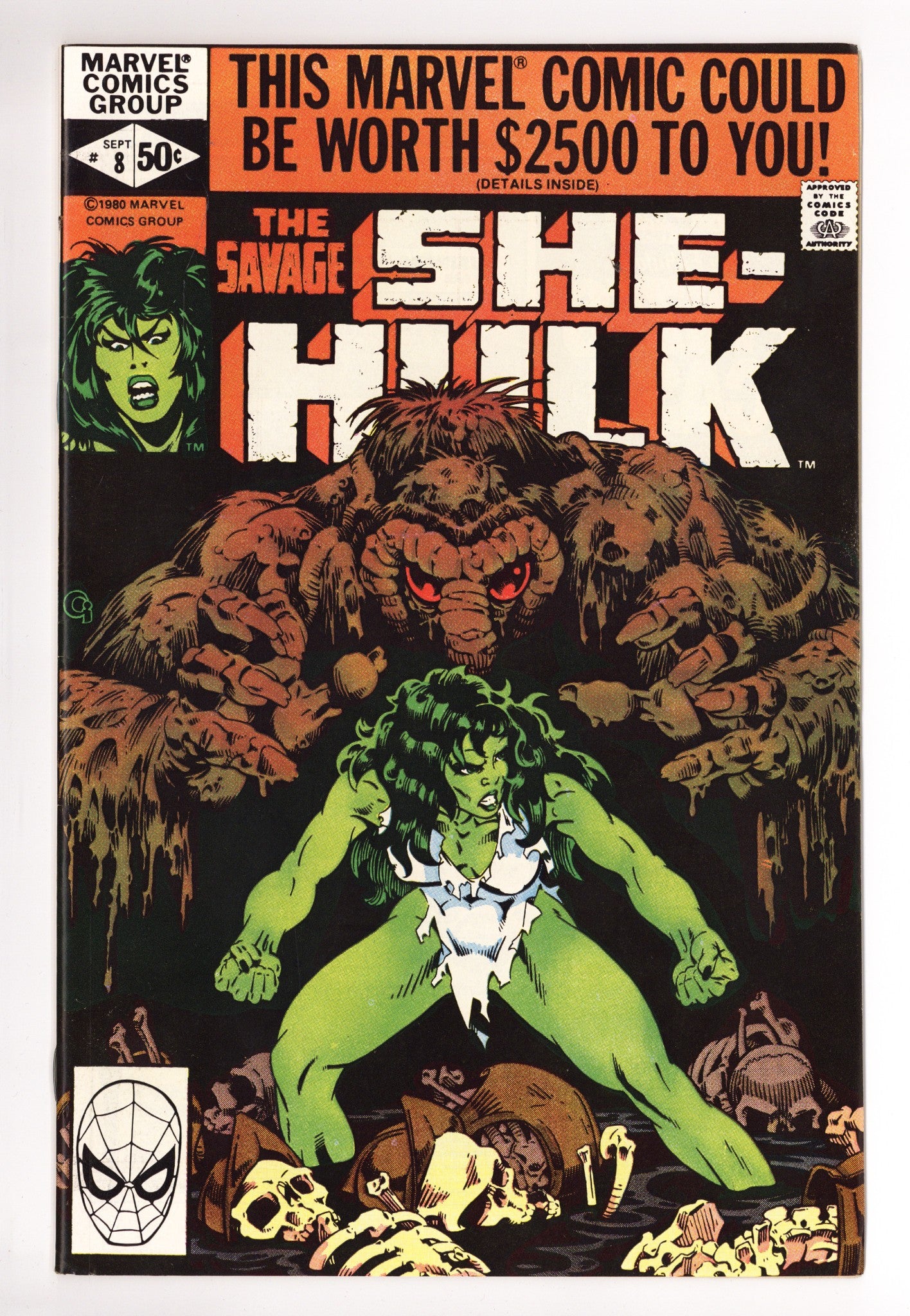 The Savage She-Hulk 8 VF/NM (9.0) (1980) 