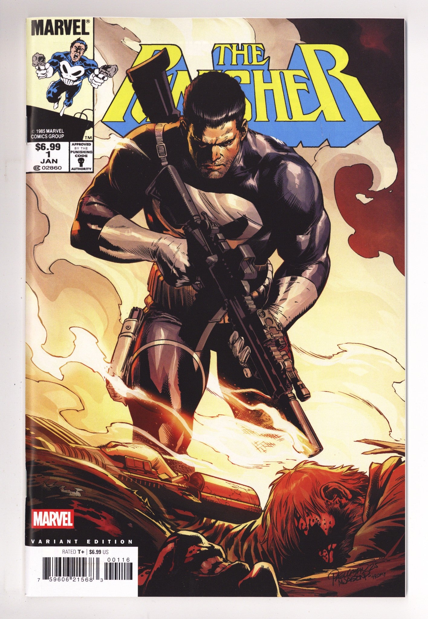 Punisher Vol 1 1 Pagulayan  Facsimile Incentive NM  (2026)
