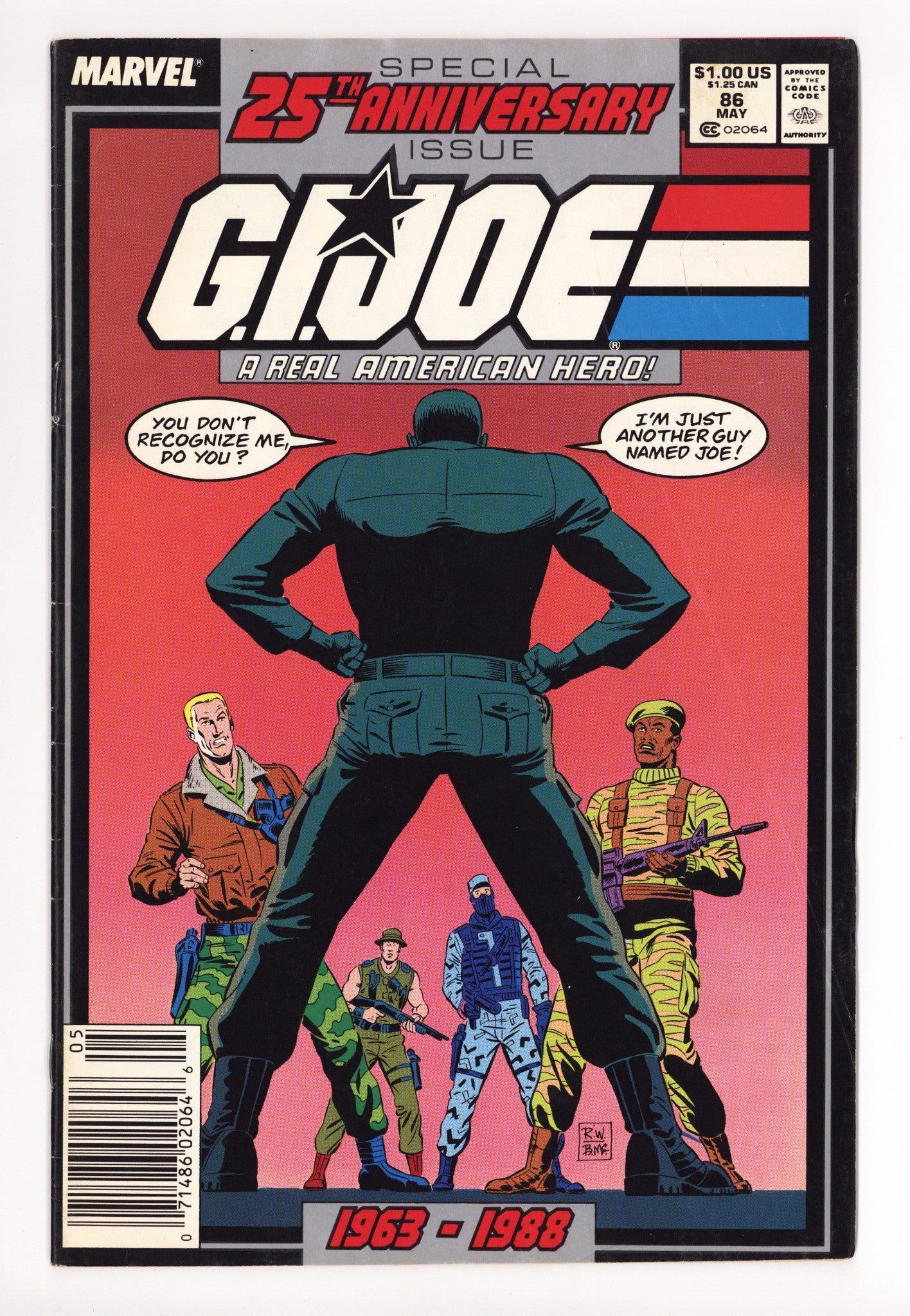 G.I. Joe, A Real American Hero 86 Low Grade (1989) Newsstand 