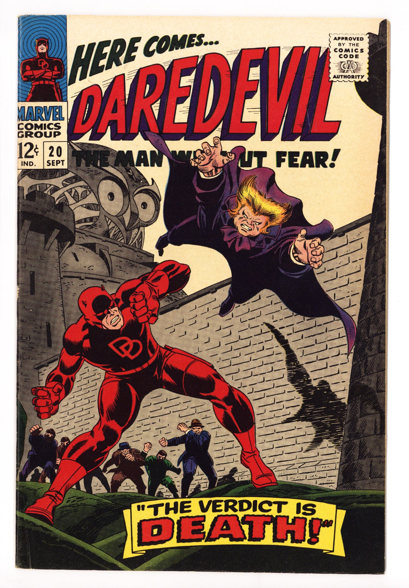 Daredevil Vol 1 20 FN/VF (7.0) (1966) 
