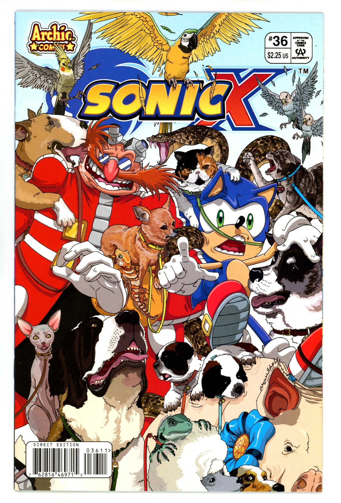 Sonic X 36 VF (8.0) (2008) 