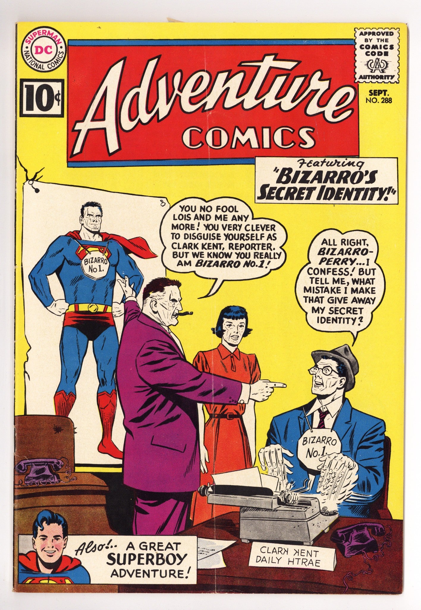 Adventure Comics Vol 1 288 VG/FN (5.0) (1961) 