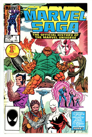 The Marvel Saga the Official History of the Marvel Universe 1 (1985)