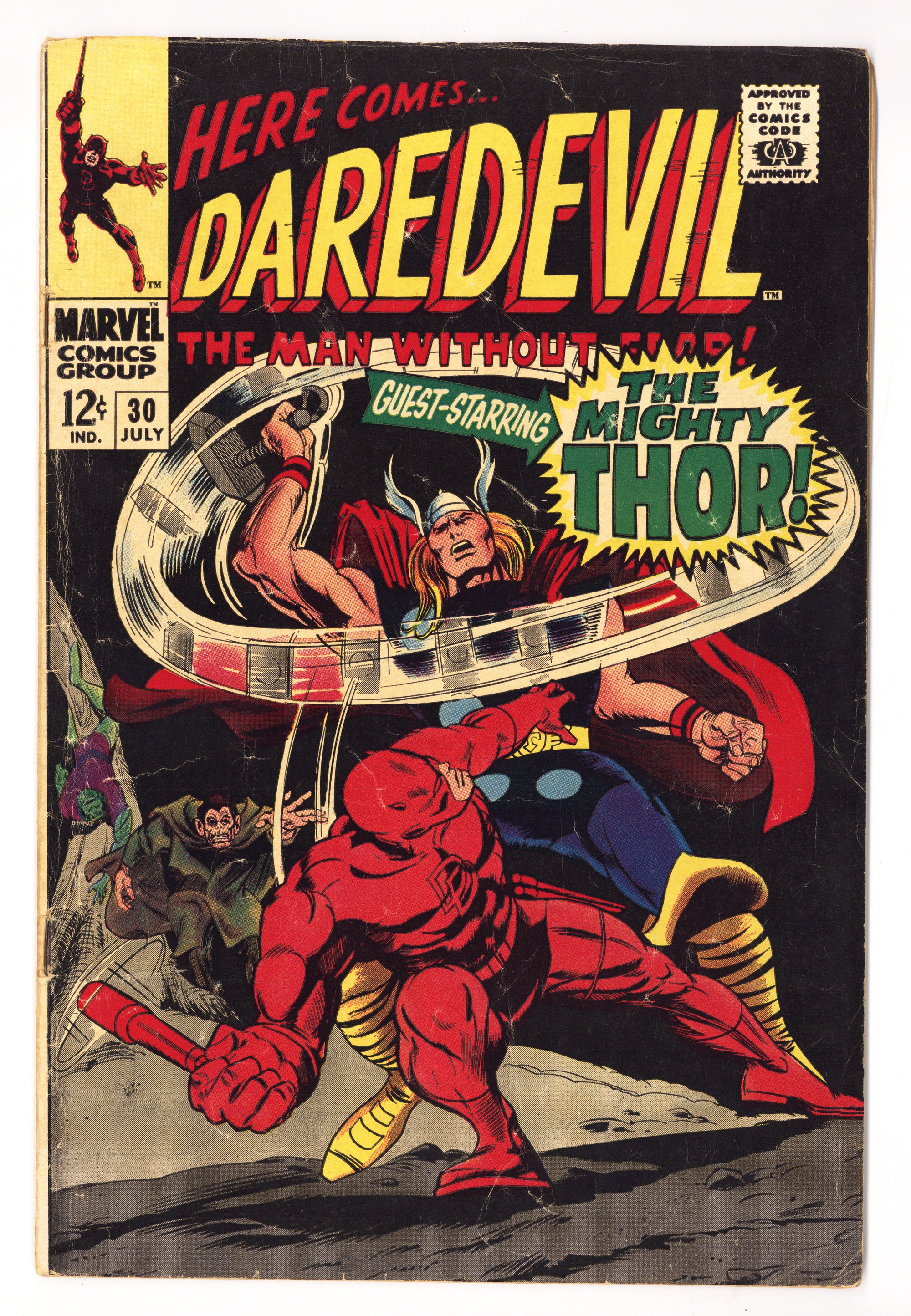 Daredevil Vol 1 30  VG- (3.5)   (1967)        