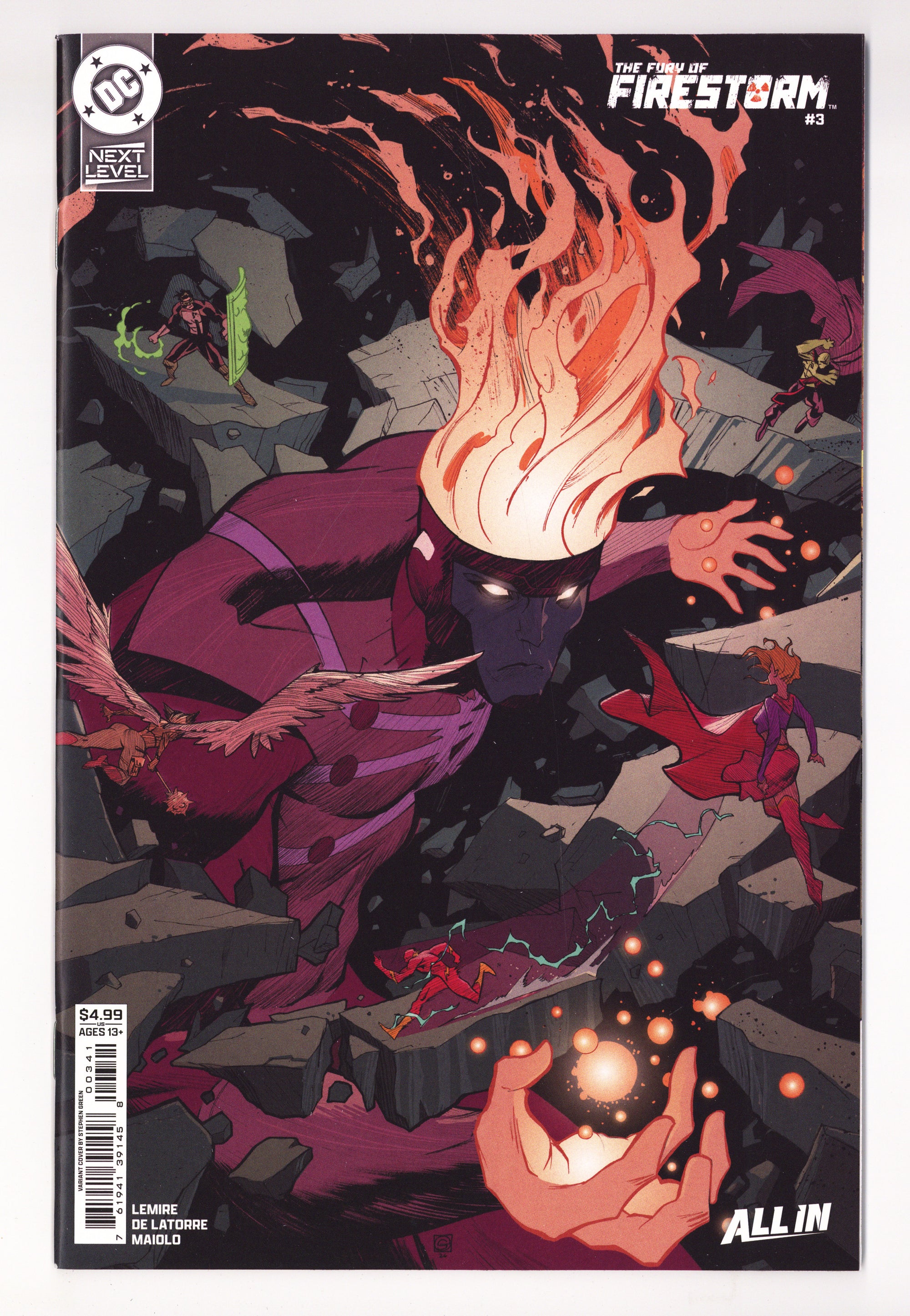 Fury Of Firestorm Vol 2 3 Green Variant (2026)