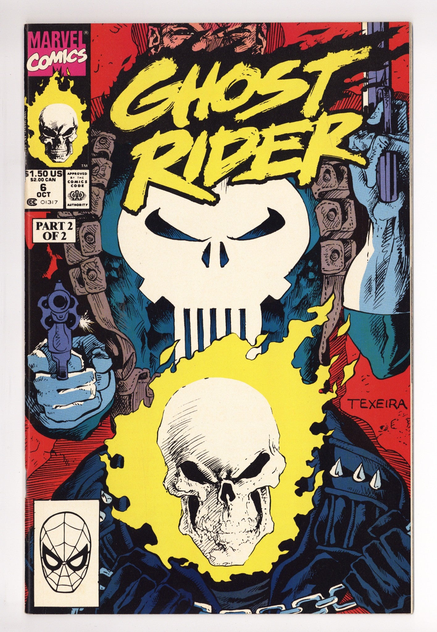 Ghost Rider Vol 2 6 High Grade (1990) 