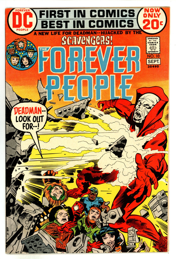 The Forever People Vol 1 10 FN/VF (7.0) (1972)