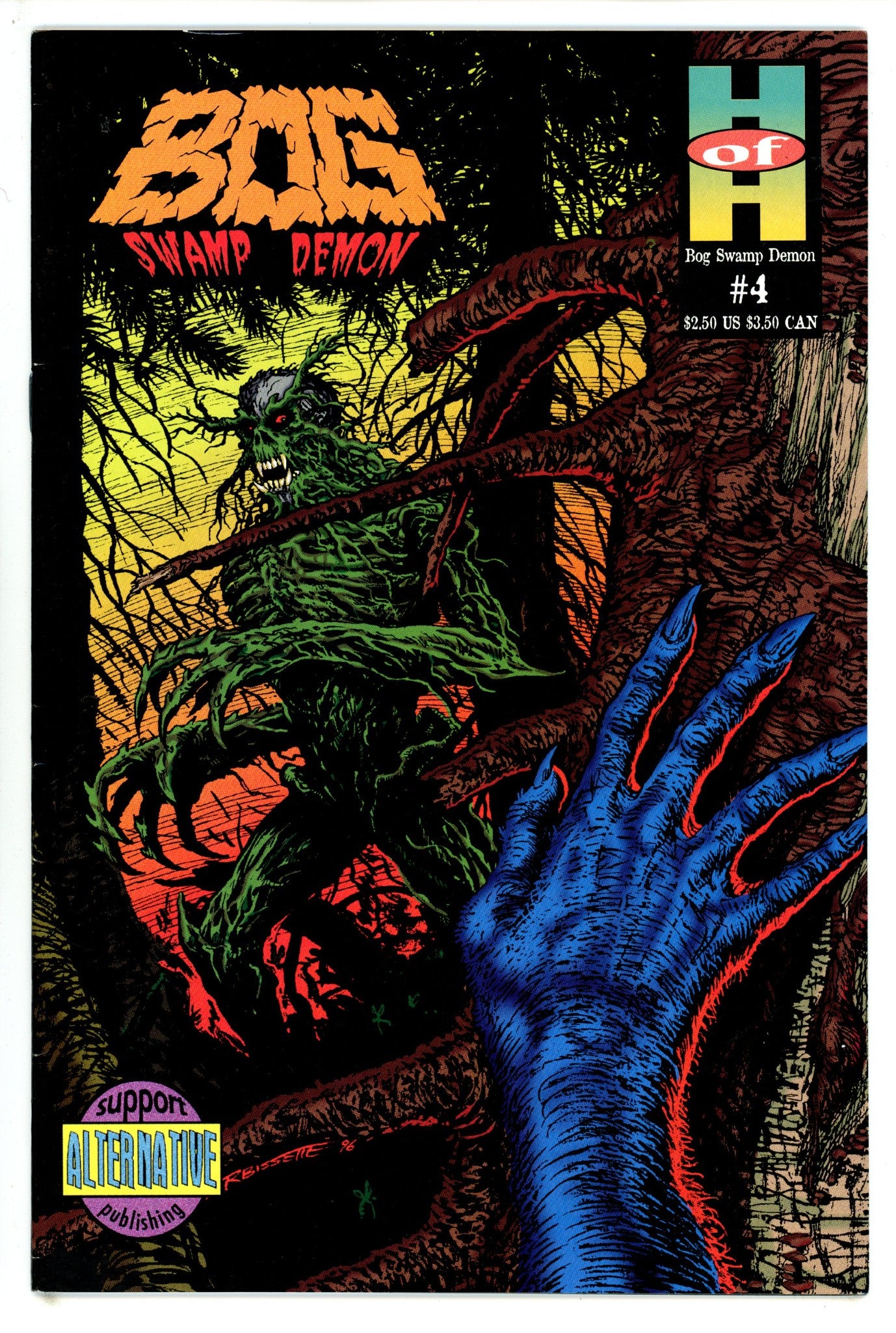 Bog Swamp Demon 4 VF- (1996)