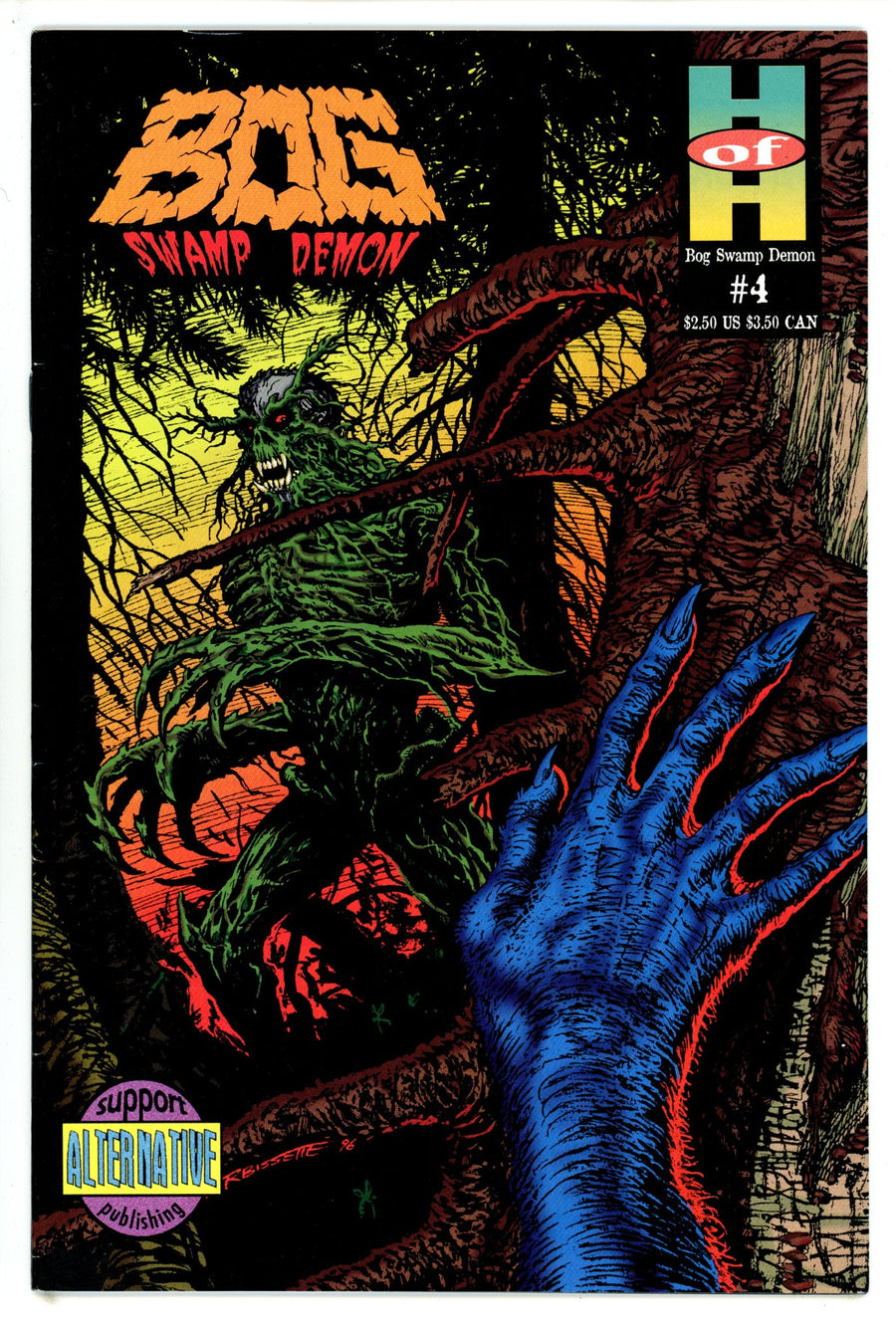 Bog Swamp Demon 4 VF- (1996)