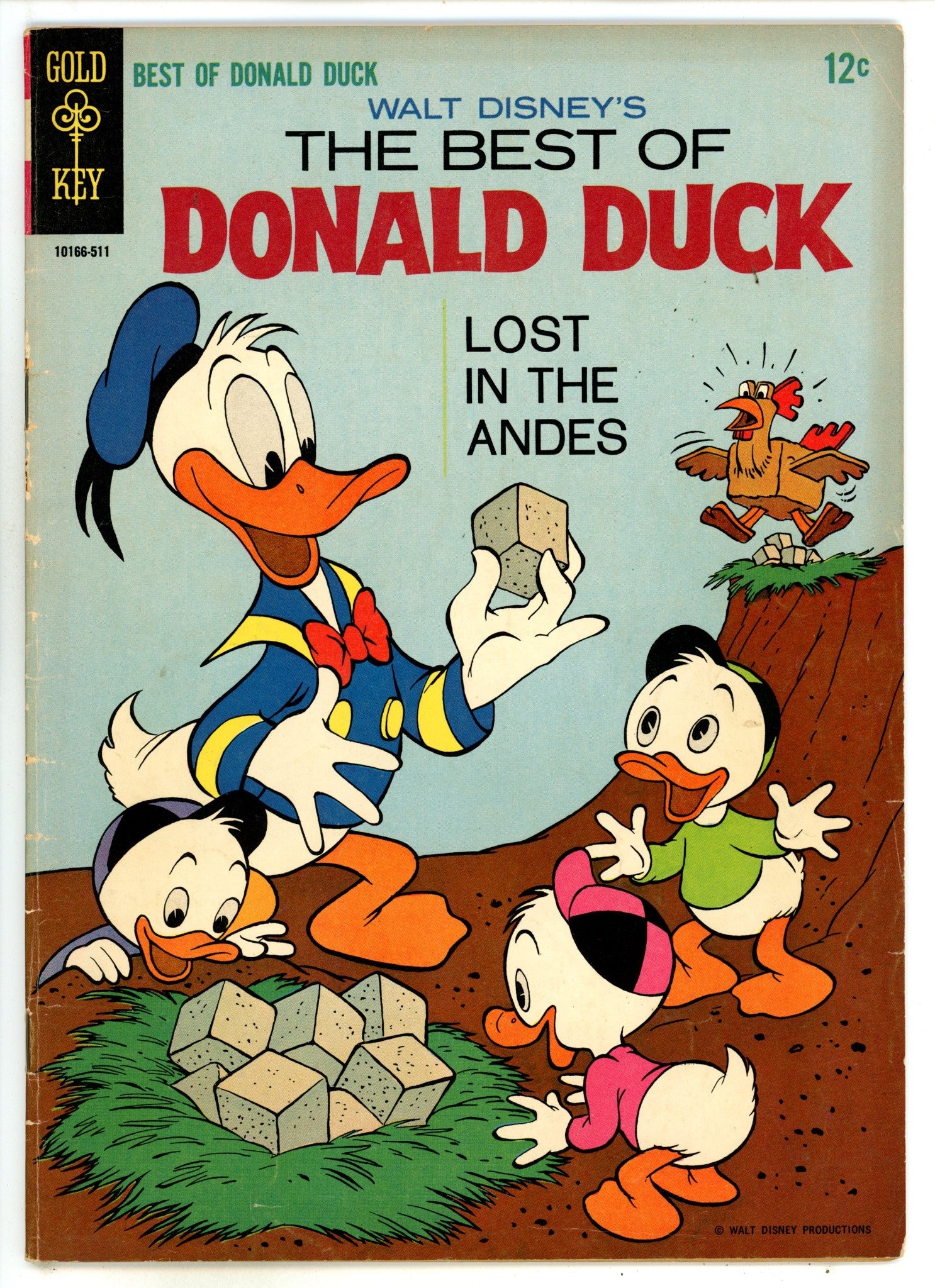 Walt Disney's the Best of Donald Duck 1 VG/FN (5.0) (1965) 
