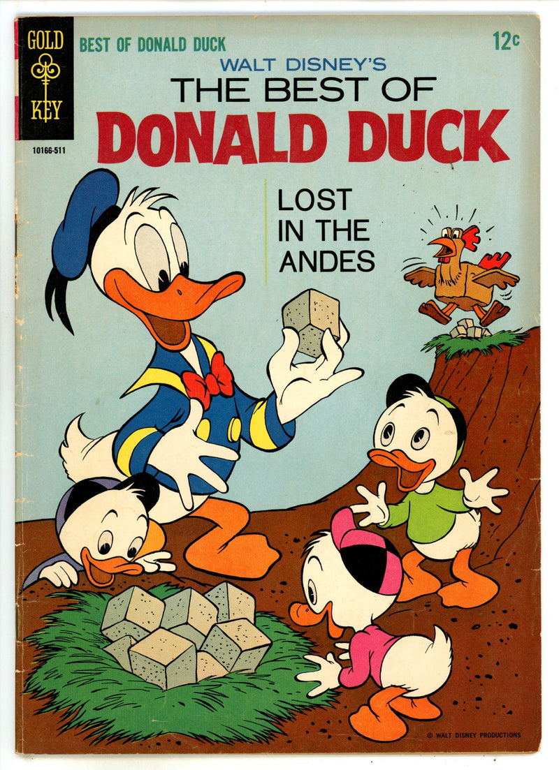 Walt Disney's the Best of Donald Duck 1 VG/FN (5.0) (1965) 