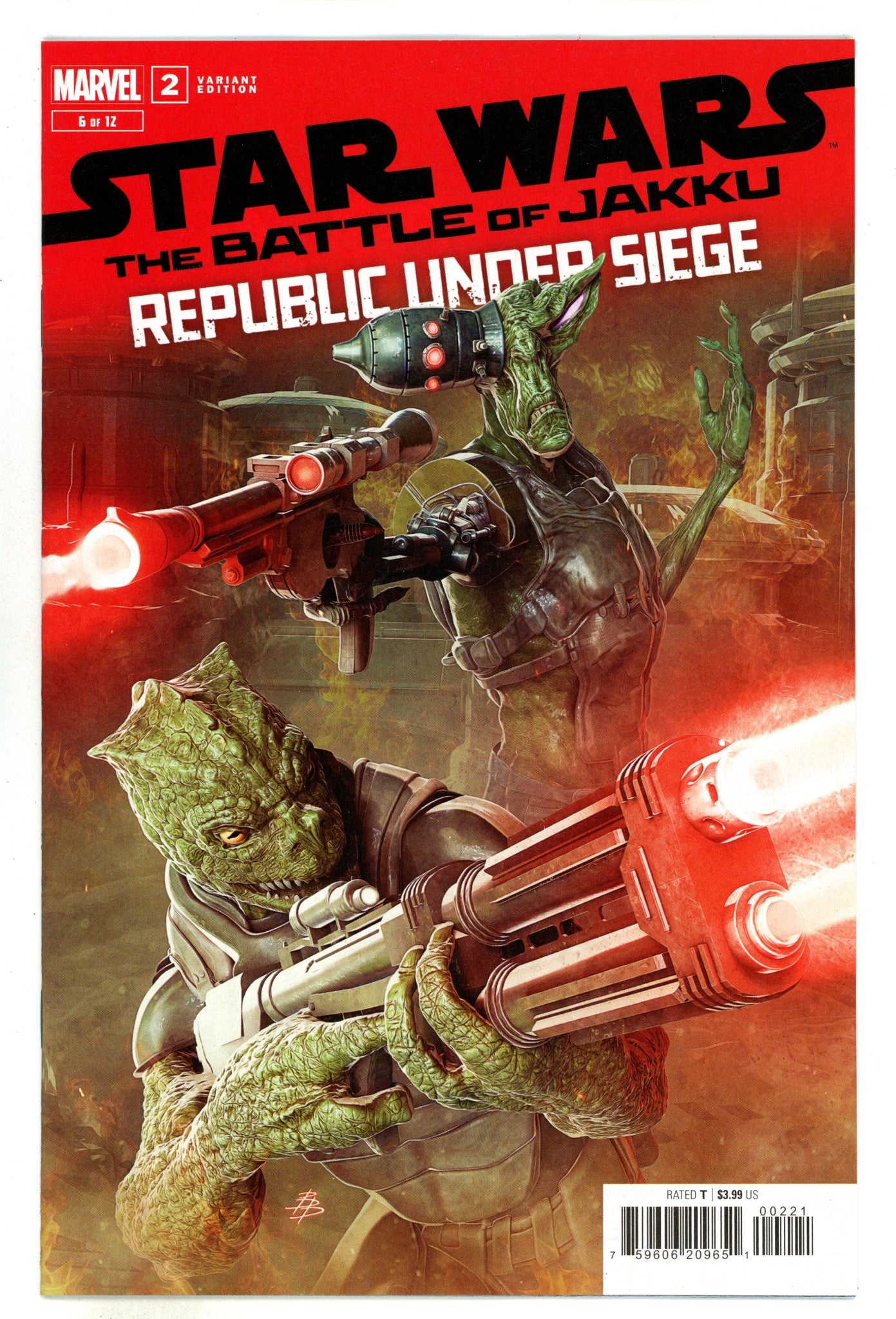 Star Wars: Battle Of Jakku - Republic Under Siege 2 Barends Variant (2024)