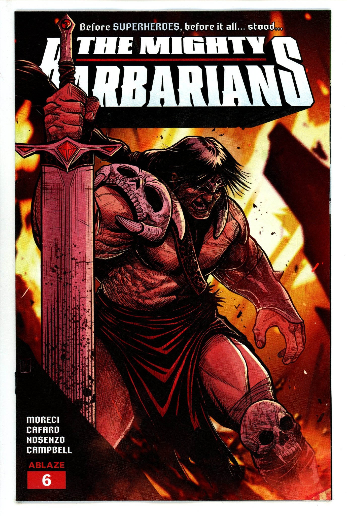 Mighty Barbarians 6 Johnson Variant (2023)