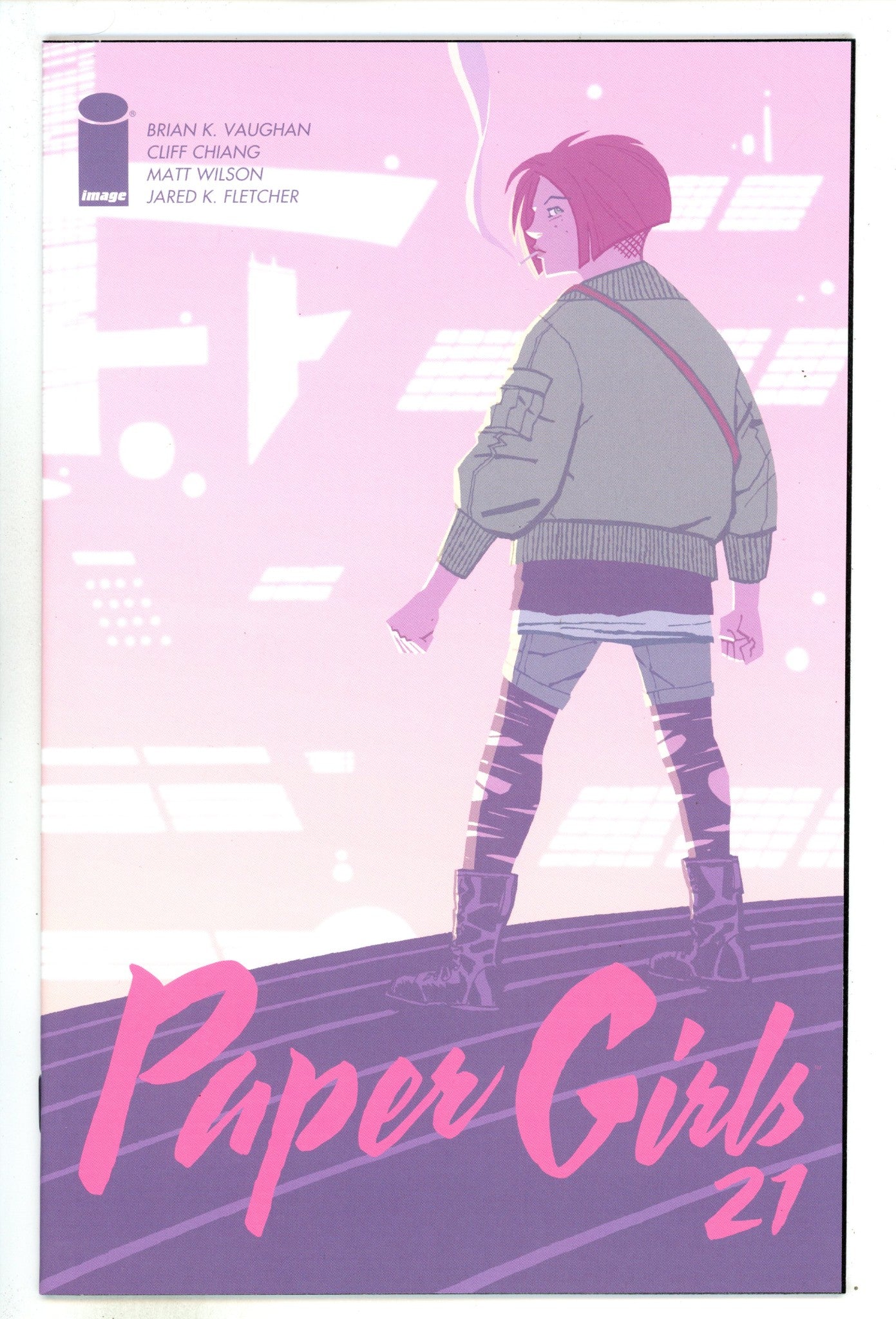 Paper Girls 21 High Grade (2018) 