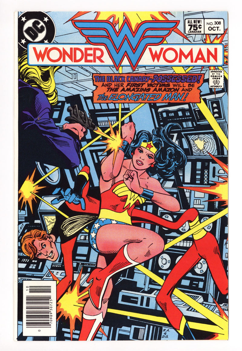 Wonder Woman Vol 1 308 FN (6.0) (1983) Canadian Price Variant 