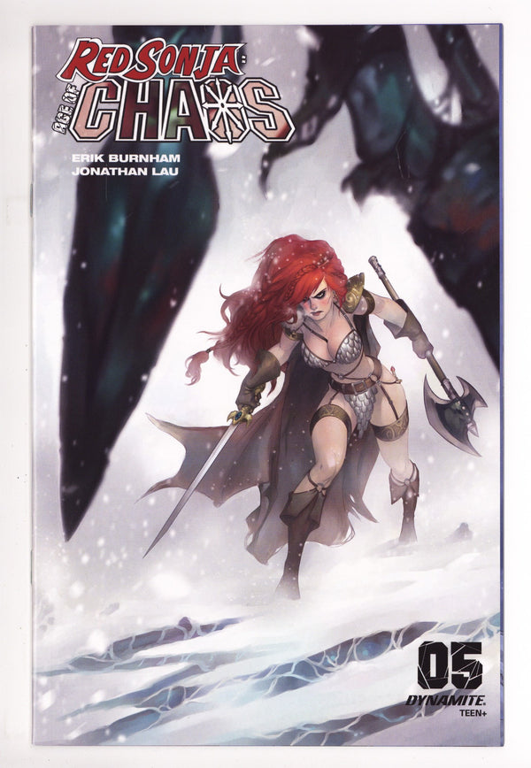 Red Sonja: Age of Chaos 5 High Grade (2020) Hetrick Variant