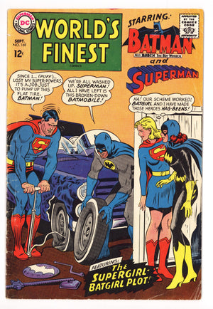 World's Finest Comics 169 GD/VG (3.0) (1967) 