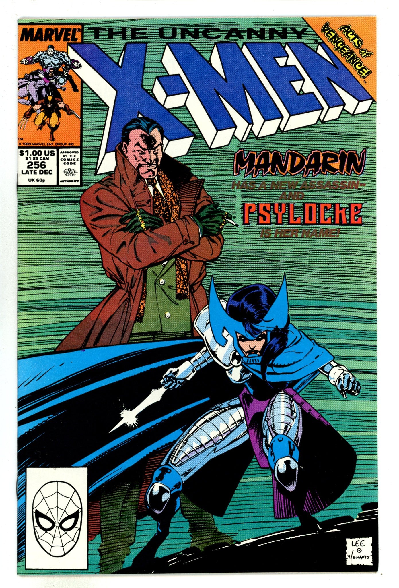 The Uncanny X-Men Vol 1 256 VF+ (8.5) (1989) 