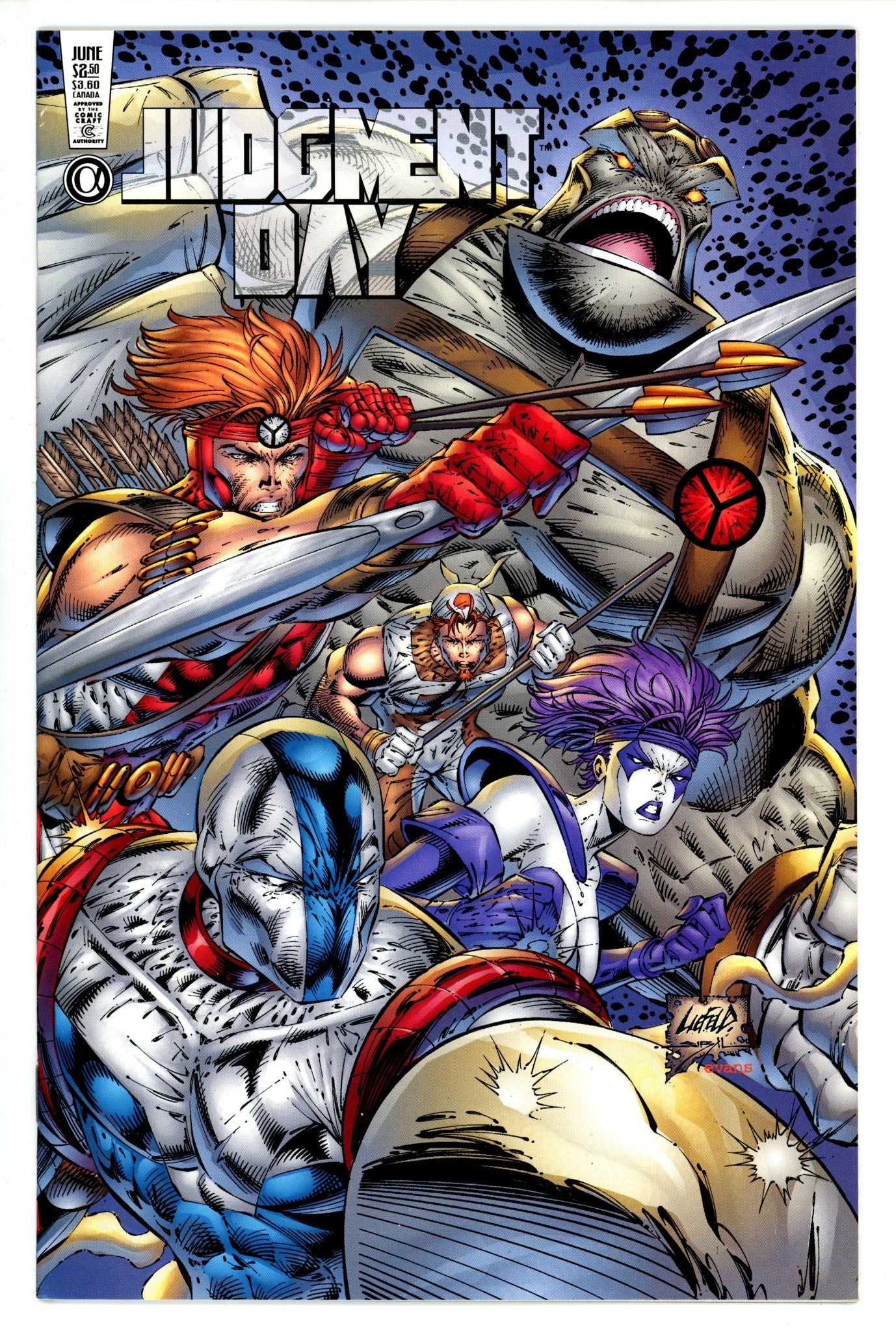 Judgment Day 1 Liefeld Variant (1997)