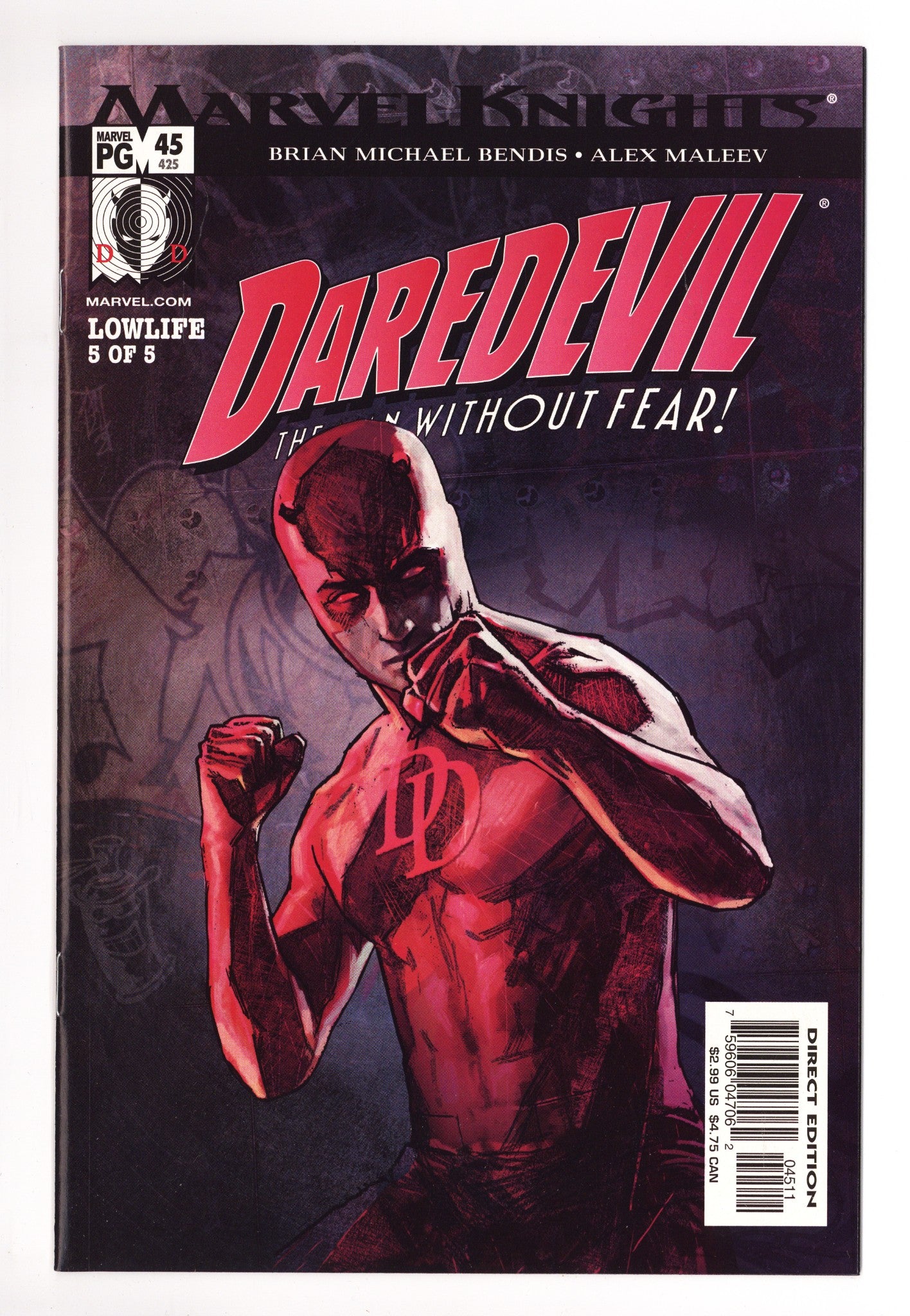 Daredevil Vol 2 45 (425) High Grade (2003) 