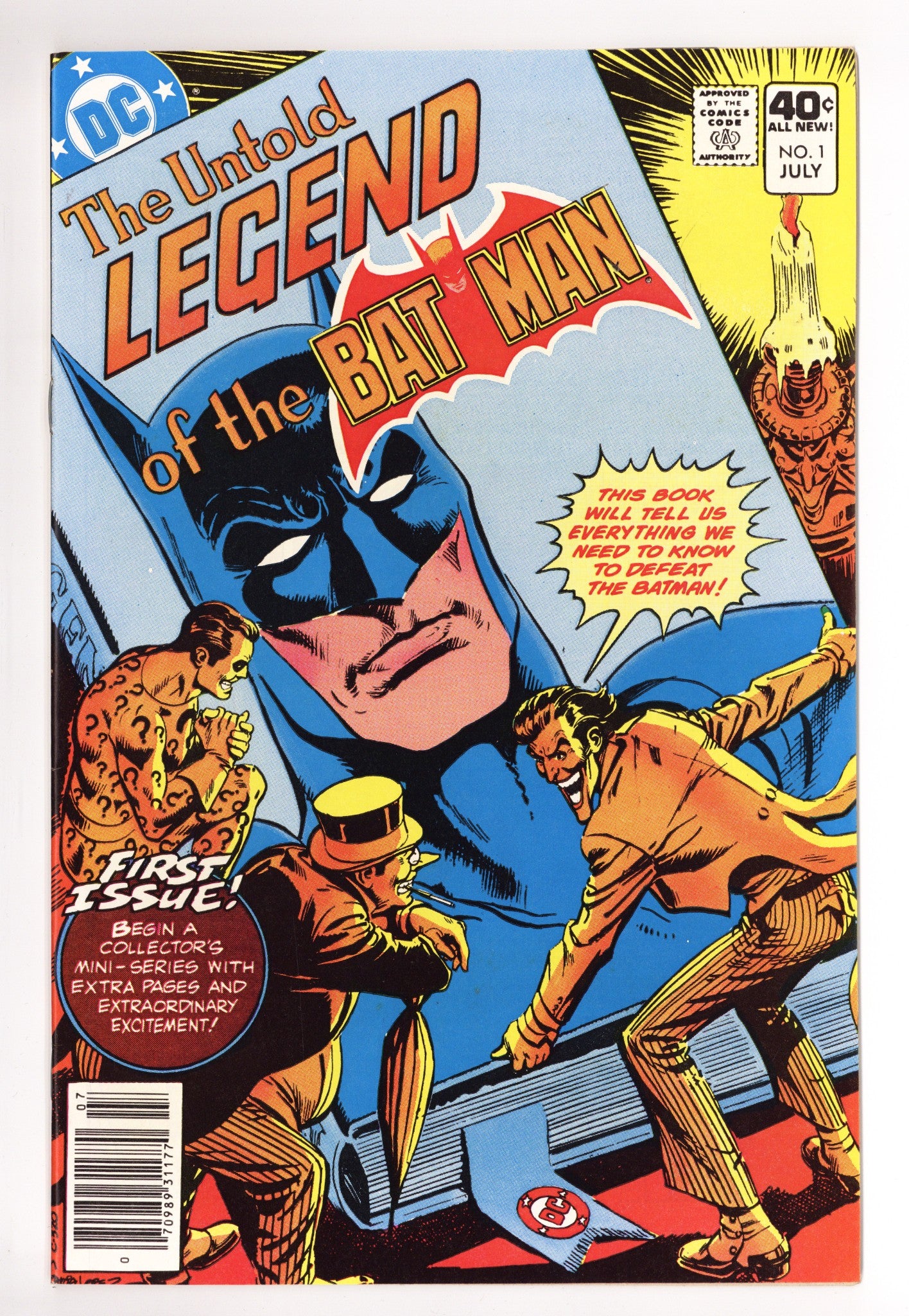 The Untold Legend of the Batman 1 High Grade (1980) 