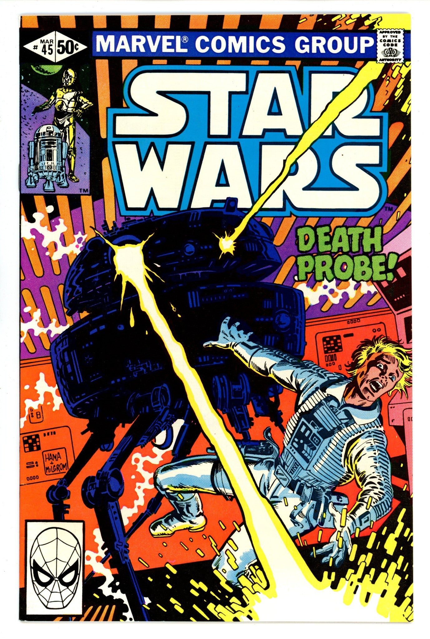 Star Wars Vol 1 45 NM- (9.2) (1981) 